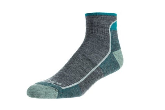 Ankle-length sock.